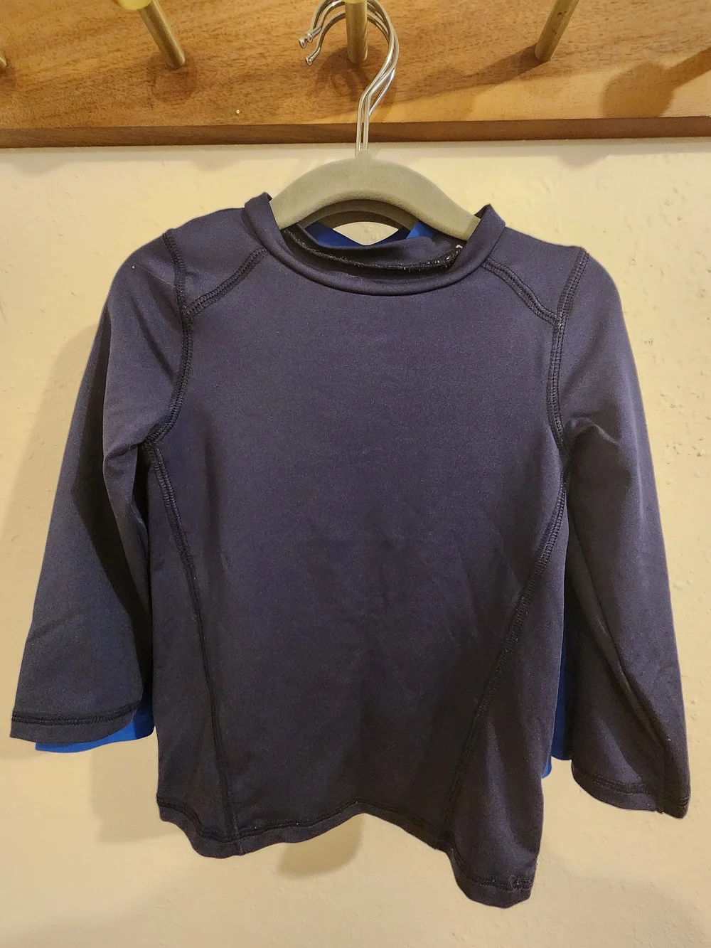 2t Long Sleeve Rashguard Navy, Royal Blue, Light Blue Cat & Jack Carters Lot